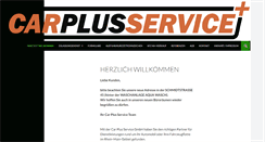 Desktop Screenshot of carplusservice.de